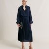 Momoni Gonne | Gonna Emi In Jersey Lurex - Bluette