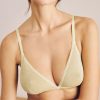 Momoni Reggiseni | Reggiseno Amethist In Jersey Lurex - Acido