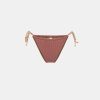 Momoni Costumi Da Bagno | Costume Romantica Slip Con Spalline Intrecciate - Mosto