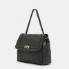 Momoni Borse E Pochette | Borsa Flore In Pelle - Nero