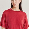 Momoni T-Shirts E Top | Thirt Iora In Jersey Lurex - Magenta