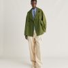 Momoni Trench E Cappotti | Trench Gazania In Cotone - Verde